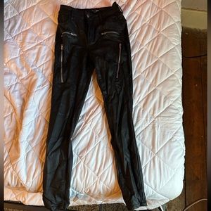 Fashion Nova Faux Leather Pants size medium